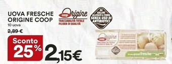 Ipercoop Uova offerta
