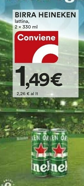 Ipercoop Heineken Birra offerta
