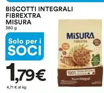 Ipercoop Misura Fette biscottate offerta