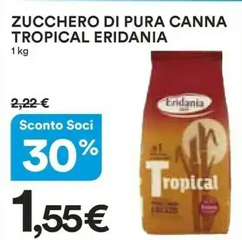 Ipercoop Tropical Zucchero di canna offerta