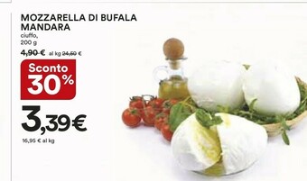 Ipercoop Mandara Mozzarella di bufala offerta