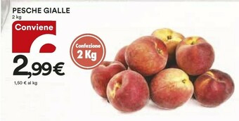 Ipercoop Pesche offerta