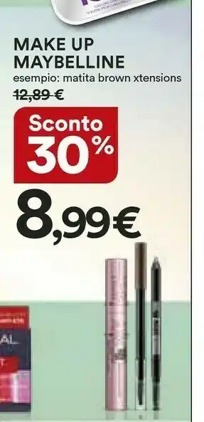 Ipercoop Maybelline Make up offerta
