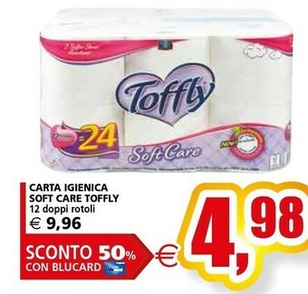 Il Gigante Carta igienica offerta