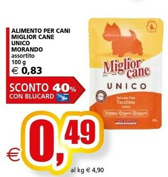 Il Gigante Morando Cibo per cani offerta