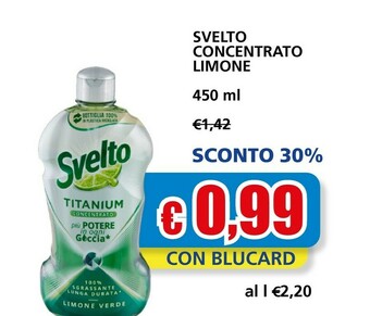 Il Gigante Svelto Detersivo piatti offerta