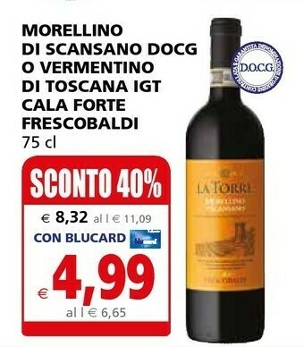 Il Gigante Scansano Vino bianco offerta