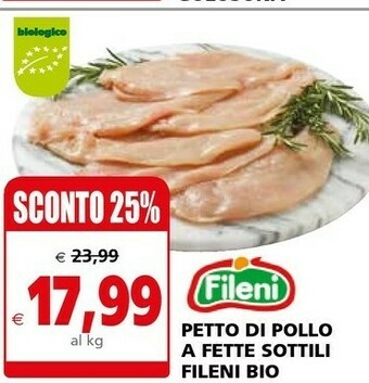 Il Gigante Fileni Petto di pollo offerta