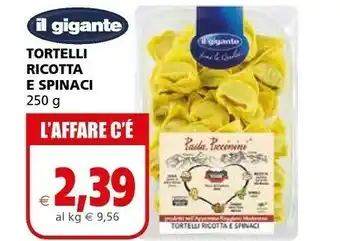 Il Gigante Pasta ripiena offerta