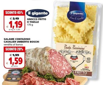 Il Gigante Cavalier Salame offerta