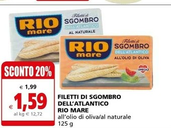 Dell Filetti di sgombro
