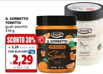 Tonitto Sorbetto