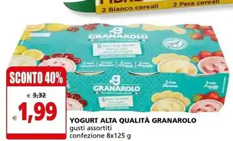 Il Gigante Granarolo Yogurt offerta