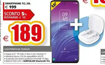 Il Gigante TCL Smartphone android offerta