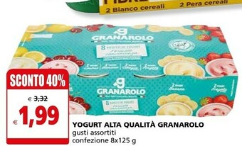Il Gigante Granarolo Yogurt offerta