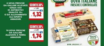 Il Gigante Amadori Uova offerta
