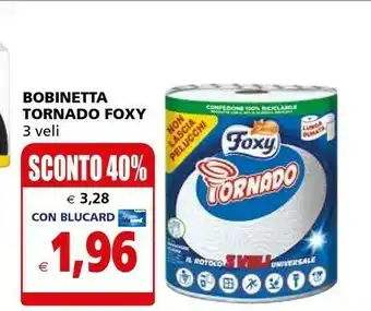 Il Gigante Tornado Rotoli di carta offerta