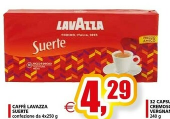 Il Gigante Lavazza Caffè offerta
