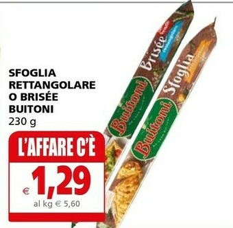 Il Gigante Buitoni Pasta sfoglia offerta