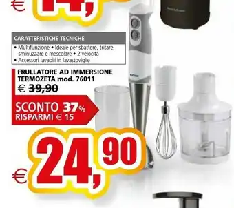 Il Gigante Termozeta Minipimer offerta