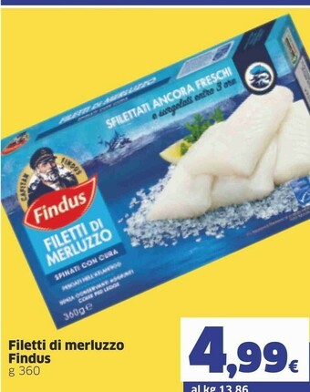 Sigma Findus Filetti di merluzzo offerta