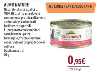 Il Gigante Almo Nature Cibo per gatti offerta