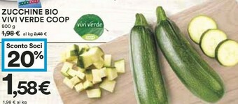 Coop Coop Zucchine Bio Vivi Verde offerta