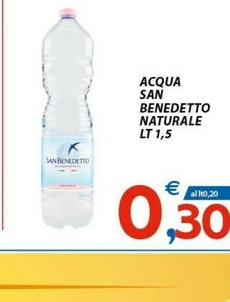 Vivo Supermercati San Benedetto Acqua offerta