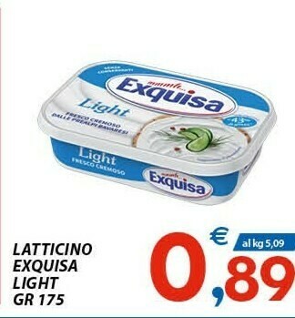 Vivo Supermercati Exquisa Formaggio spalmabile offerta
