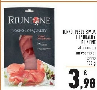 Conad Riunione - Top Quality Tonno Affumicato 100 G(ml) offerta