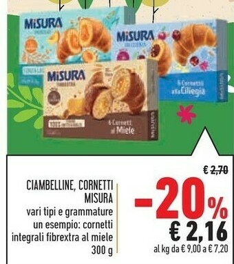 Conad Misura Croissant offerta