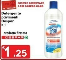 Despar Detergente Pavimenti
