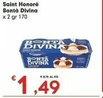 Despar Bontà divina Saint Honore offerta