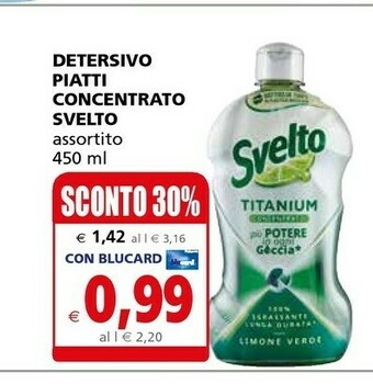Il Gigante Svelto Detersivo piatti offerta