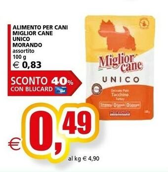 Morando Cibo per cani