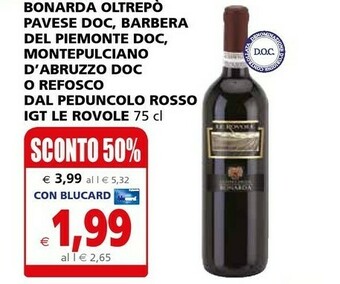 Il Gigante Barbera Vino rosso offerta