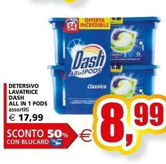 Dash Detersivo lavatrice