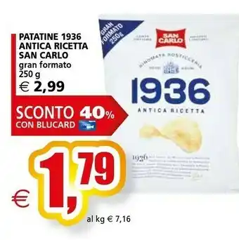 Il Gigante San Carlo Patatine fritte offerta