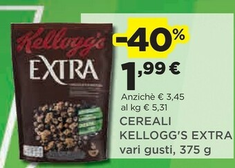Coop Kelloggs Cereali offerta