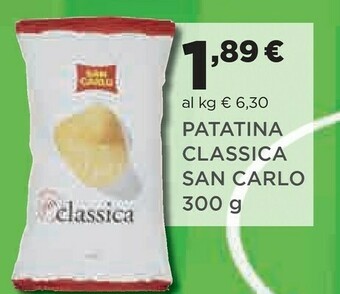 Coop San Carlo Patatine fritte offerta