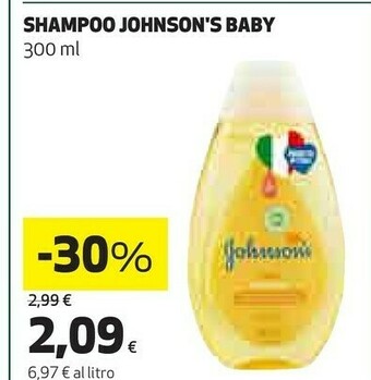 Coop Johnson's Baby Shampoo offerta