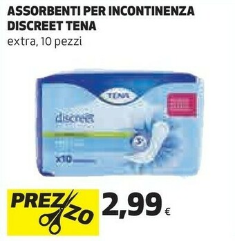 Coop Tena Assorbenti offerta