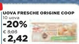 Coop Uova offerta
