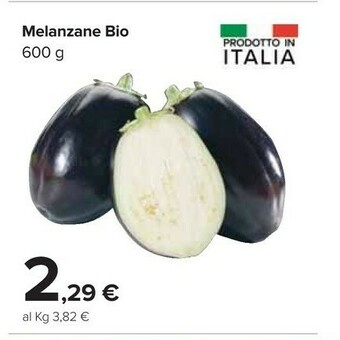 Carrefour Melanzane Bio offerta