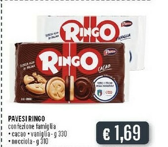 Deco Supermercati Pavesi Ringo Cacao 330 G(ml) offerta