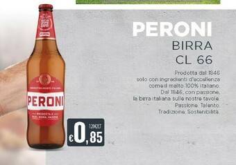 Deco Supermercati Peroni Birra 660 G(ml) offerta