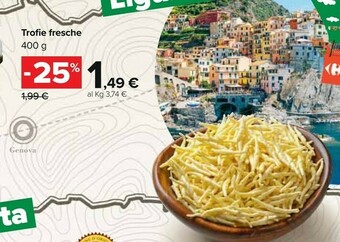 Carrefour Trofie Fresche offerta