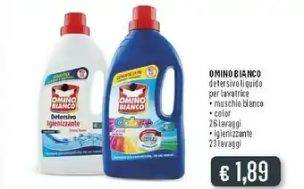 Deco Supermercati Omino Bianco Detersivo Liquido Per Lavatrice Color offerta