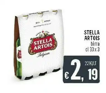 Deco Supermercati Stella artois Belgium Brewing Expertise 330 G(ml) offerta