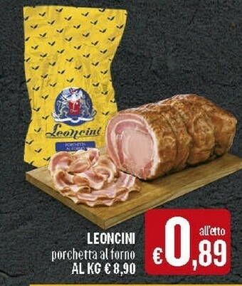 Deco Supermercati Leoncini Porchetta Al Forno offerta